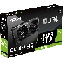 Видеокарта Asus DUAL-RTX3060TI-O8GD6X NVIDIA GeForce RTX 3060Ti 8192Mb 256 GDDR6 1710/14000 HDMIx2 DPx3 HDCP Ret