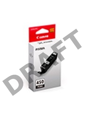 Картридж струйный Canon PGI-450PGBK (6499B001) пигментный черный, 15мл (300 стр.), для PIXMA iP7240/MG6340/MG5440