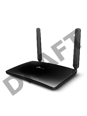 Маршрутизатор беспроводной TP-Link TL-MR6400 10/100BASE-TX/4G черный