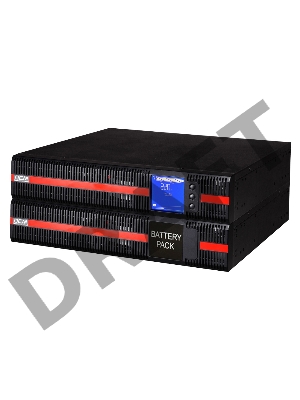 Источник бесперебойного питания Powercom Macan MRT-6000 6000Вт/6000ВА черный