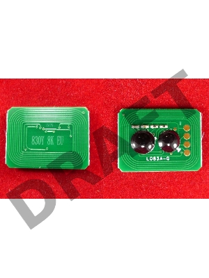 Чип OKI C810, Yellow, 8K (ELP, Китай) 