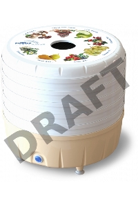 Сушилка для овощей и фруктов Ротор Алтай СШ-022 5под. 350Вт белый