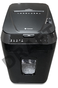 Шредер ГЕЛЕОС АП40-4, DIN P-4 (4 ур-нь секр.), фрагмент 3,9х12мм, АВТОПОДАЧА 170 лист  (70г/м2), пл.карты/скрепки/скобы, 37 литров