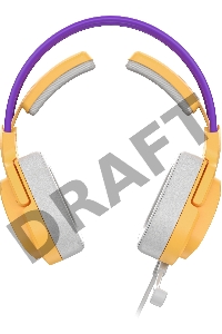 Наушники с микрофоном A4Tech Bloody G575 желтый/фиолетовый (G575 /ROYAL VIOLET/ USB)