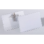 Бейдж Durable 8101-19 54х90мм горизонтальный булавка+зажим ПВХ прозрачный (упак.:50шт)