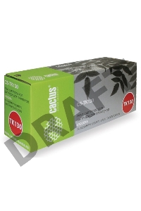 Тонер-картридж Cactus CS-TK130 для принтера Kyocera Mita FS-1028MFP/1128MFP, черный, 7200 стр.