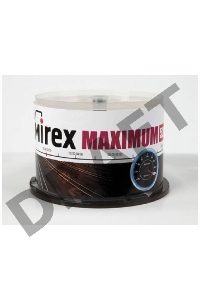 Диск CD-R Mirex 700 Mb, 52х, Maximum, Cake Box (50), (50/300)