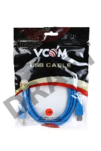 Кабель VCOM VUS7070-1.8M Кабель соединительный  USB3.0 Am/Bm 1,8m (VUS7070-1.8M)