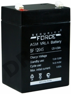 Батарея Security Force SF 12045 (12V 4.5Ah)