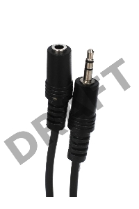 Кабель VCOM VAV7179-3M Кабель удлинительный 3.5 Jack (M) - 3.5 Jack (F), стерео, аудио, 3.0м 