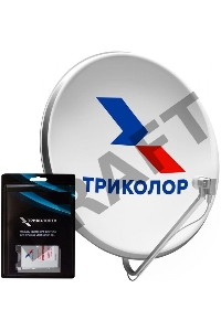 Комплект спутникового телевидения Триколор UHD Сибирь компл с мод (1 год)