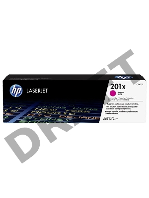 Тонер Картридж HP 201X CF403X пурпурный для HP CLJ Pro M252/M277 (2300стр.)
