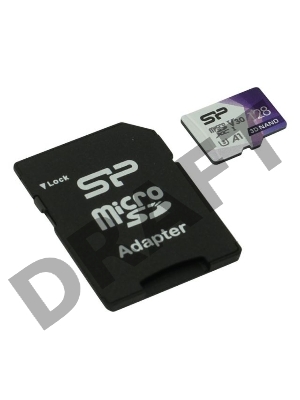 Флеш карта microSDHC Silicon Power Superior Pro A1 Micro Secure Digital XC Class 10 UHS-1 U3 SP128GBSTXDU3V20AB 128Gb