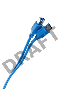 Кабель VCOM VUS7070-1.8M Кабель соединительный  USB3.0 Am/Bm 1,8m (VUS7070-1.8M)