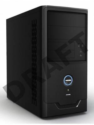 Корпус Accord ACC-B022 черный без БП mATX 1x80mm 1x92mm 2x120mm 4xUSB2.0 audio