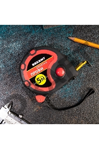 Рулетка измерительная «Профи» прорезиненный корпус REXANT, 5 м х 25 мм