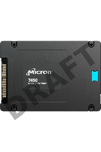 Накопитель Micron SSD 7450 MAX, 3200GB, U.3(2.5