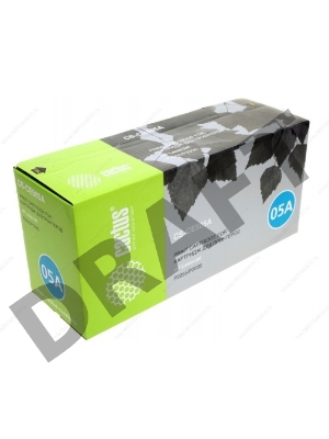 Тонер Картридж Cactus CS-CE505AS черный для HP LJ P2055/P2035 (2300стр.)