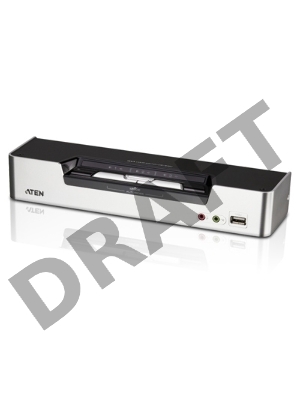 KVM-переключатель 2-PORT USB 2.0 DVI DUAL VIEW KVMP SWITCH