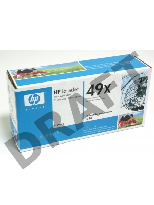 Тонер-картридж HP Q5949X черный для LaserJet 1320 6000 стр.