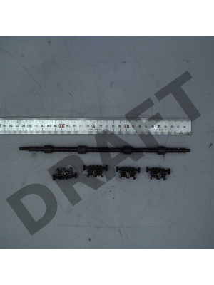 Вал выхода из печи в сборе Samsung ML-2160/2165/SCX-3400 (JC91-01070A)