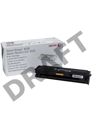 Картридж лазерный Xerox 106R02773 черный (1500стр)