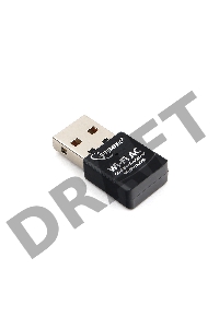 Сетевой двухдиапазонный Wi-Fi мини USB-адаптер Gembird 600 Мбит, USB, 802.11b/g/n/ac/а