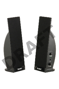 Колонки Sven 230 2.0 черный 4Вт