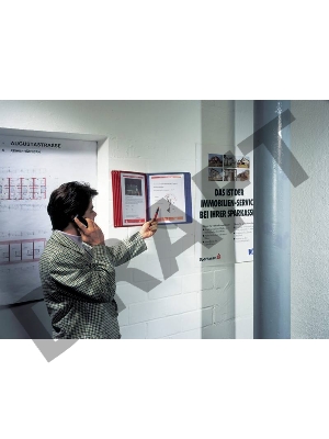 Дисплейная система Durable Sherpa 562110 настенная 10пан. без панелей