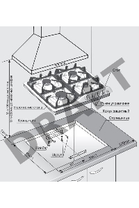 Поверхность независимая газовая Gefest СГ СН 1210 К7