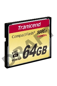 Флеш карта CF 64Gb Transcend TS64GCF1000 (1000X) 
