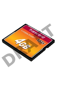 Флеш карта CF 4Gb 133x Type I Transcend (TS4GCF133)