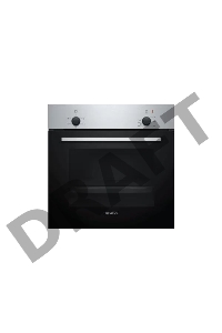 Встраиваеммый духовой шкаф SIEMENS HA010FBR1M IQ100  548x595x595мм  8 режимов готовки Каталитическая парциальная, гидролитическая очистка 3,3КВт Нерж.