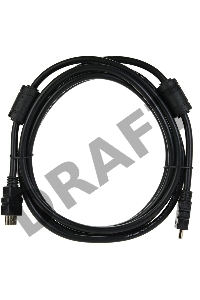 Кабель HDMI 19M/M ver 2.0, 3М, 2 фильтра  Aopen <ACG711D-3M>     