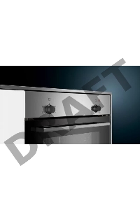 Встраиваеммый духовой шкаф SIEMENS HA010FBR1M IQ100  548x595x595мм  8 режимов готовки Каталитическая парциальная, гидролитическая очистка 3,3КВт Нерж.