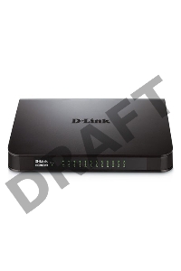 Коммутатор D-Link DES-1024A/E1B неуправляемый настольный 24x10/100BASE-TX