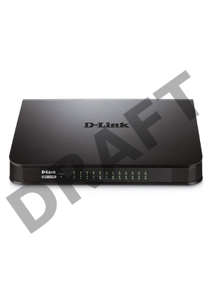 Коммутатор D-Link DES-1024A/E1B неуправляемый настольный 24x10/100BASE-TX