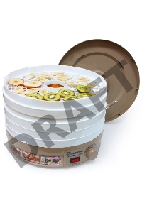 Сушилка для овощей Мастерица ЭСБ-11/18-300, 5 поддонов, 18 л, вентилятор, круглая