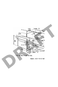 Встраиваеммый духовой шкаф SIEMENS HA010FBR1M IQ100  548x595x595мм  8 режимов готовки Каталитическая парциальная, гидролитическая очистка 3,3КВт Нерж.