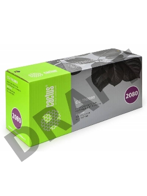 Тонер-картридж Cactus CS-TN2080 для Brother HL-2130R/DCP-7055R, 700 стр.