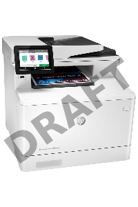 МФУ HP LaserJet Pro M479fdn, (W1A79A), принтер/сканер/копир/факс, A4 Duplex, Net, WiFi белый/черный