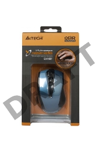 Мышь Беспроводная A4TECH G9-500F-1, USB (черный) Nano 2.4 ГГц, 4кн, V-Track