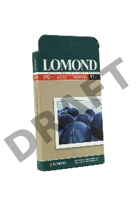 Фотобумага LOMOND односторонняя, глянцевая,  A6 / 170гр./ 50 листов