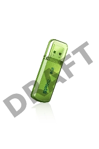 Флеш Диск Silicon Power 8Gb Helios 101 SP008GBUF2101V1N USB2.0 зеленый