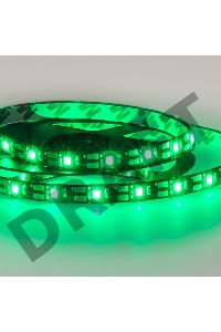 LED лента с USB коннектором 5 В, 8 мм, IP65, SMD 2835, 60 LED/m, цвет свечения зеленый