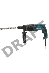 Перфоратор Makita HR2470FT патрон:SDS-plus уд.:2.7Дж 780Вт (кейс в комплекте)