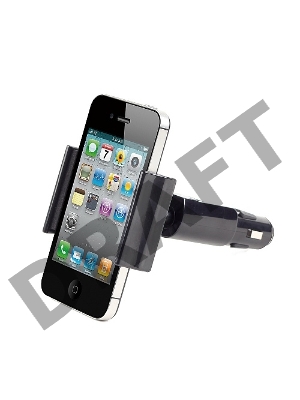 Держатель для мобильного устройства Gembird TA-CH-003 Кронштейн для смартфона , в прикуриватель, 58 ... 85 мм шириной