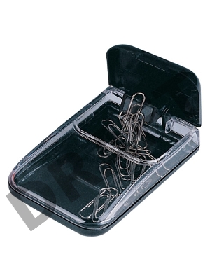 Скрепочница Deli E988 магнитная ассорти картонная коробка