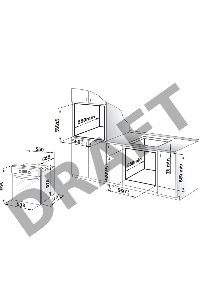 Духовой шкаф электрический Gefest ДА 622-02 В, встраиваемый