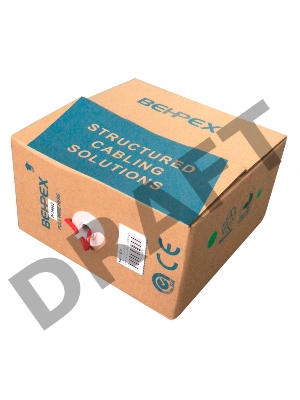 Кабель сетевой UTP 4 пары cat5E solid 0.45мм CCA 305м красный Кабель сетевой UTP 4 пары cat5E solid 0.45мм CCA 305м красный